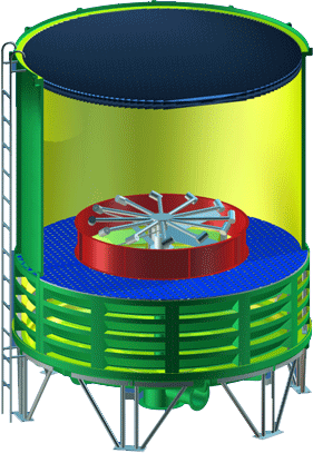 S波填料生產廠家從事工業水處理,不懂冷卻塔怎么可以!