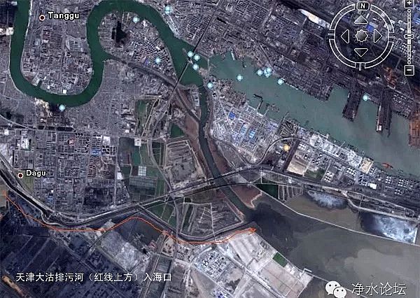 聚合氯化鐵PAFC生產廠家通過 Google Earth,看中國水環境污染!觸目驚心!