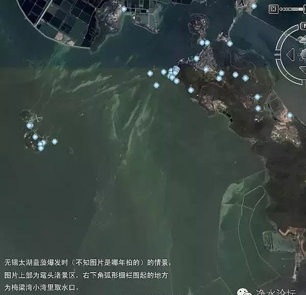 聚合氯化鐵PAFC生產廠家通過 Google Earth,看中國水環境污染!觸目驚心!